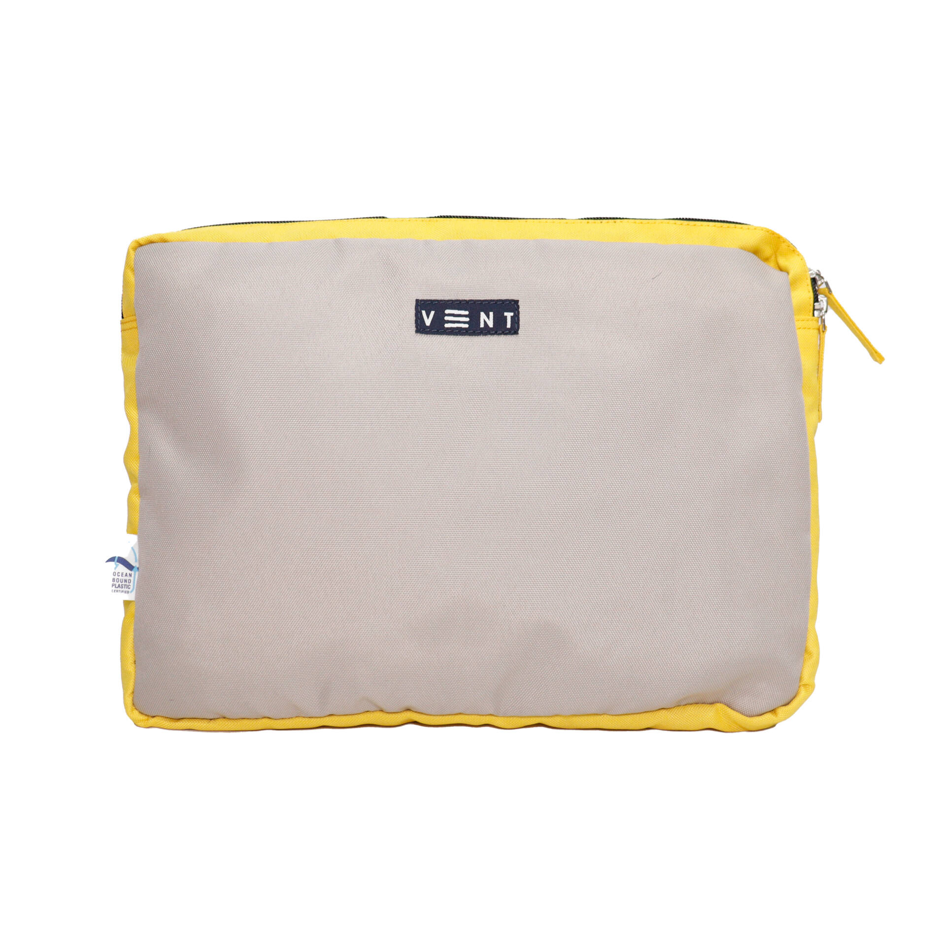 Laptop / Tablet Sleeve - Recycled Ocean Plastic - Yellow - Image 5