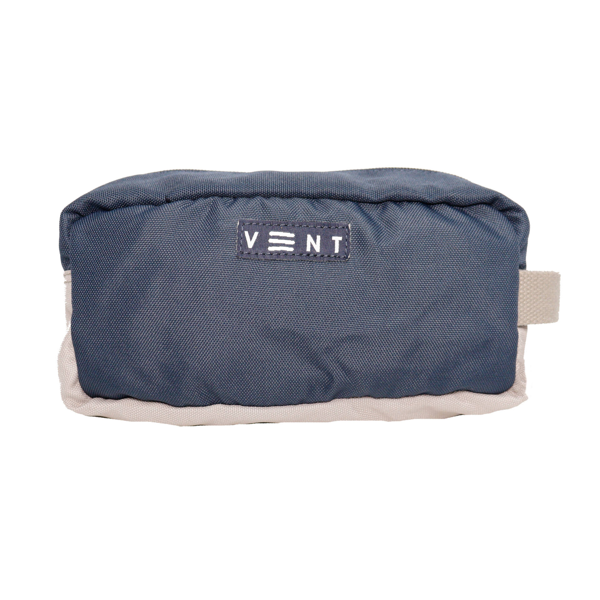 Cosmetics, Large Stationery Bag – Recycled Ocean Plastic – Navy Blue - Image 2