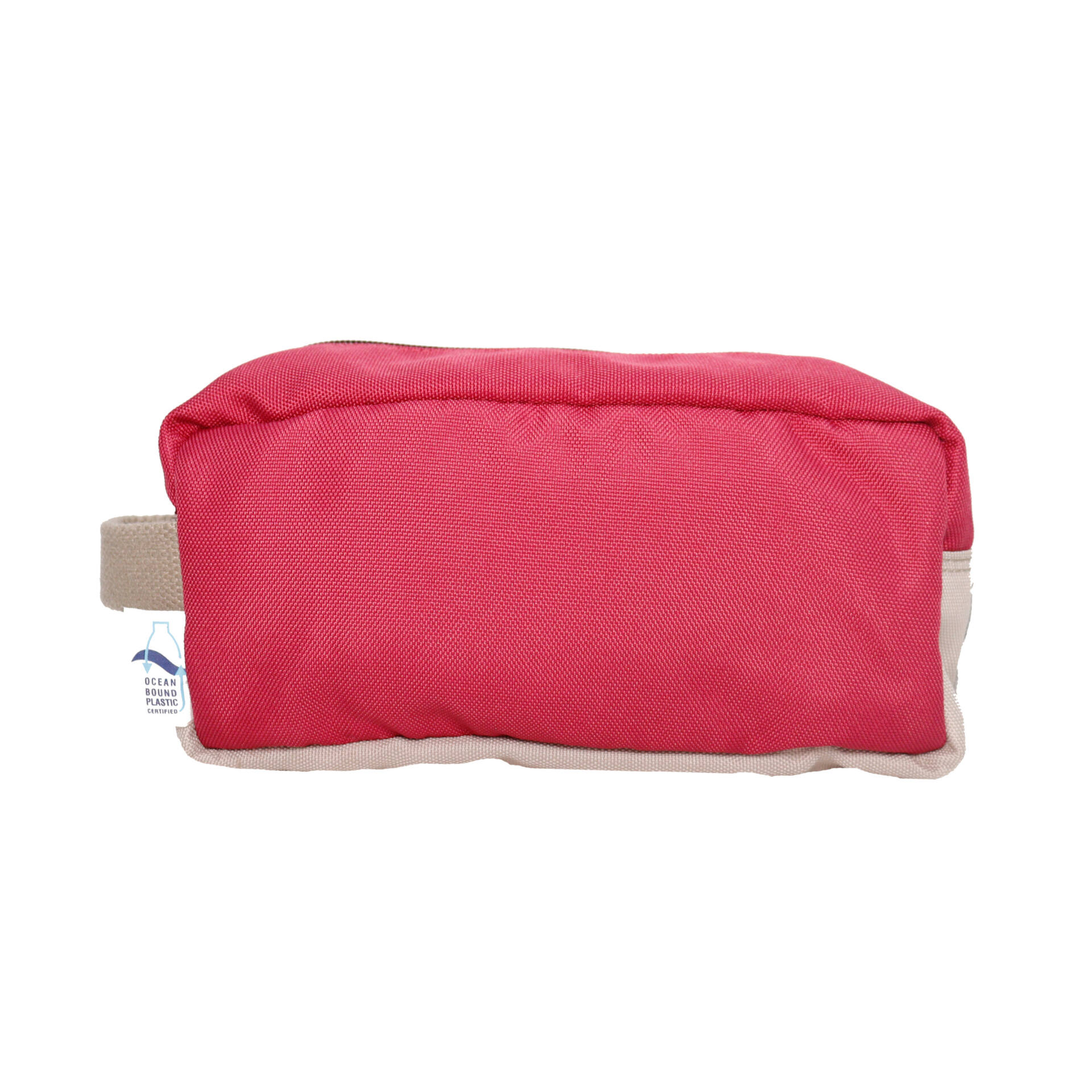Cosmetics, Large Stationery Bag – Recycled Ocean Plastic – Red - Image 5