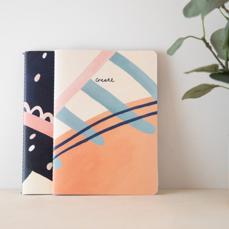 Recycled notebook set