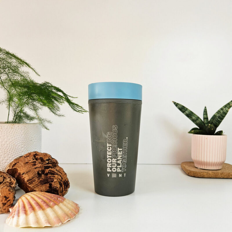 Reusable Travel Cup - Stone Wash Blue - OCEAN