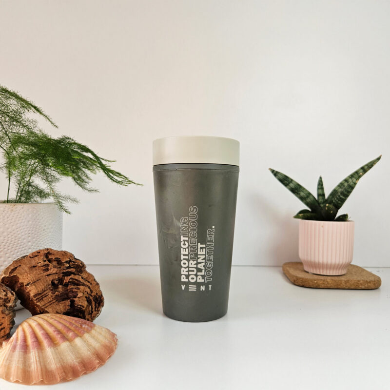 Reusable Travel Cup -  Ecru Beige - OCEAN
