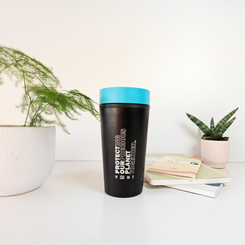 Reusable Travel Cup - Electric Blue - Recycled Paper