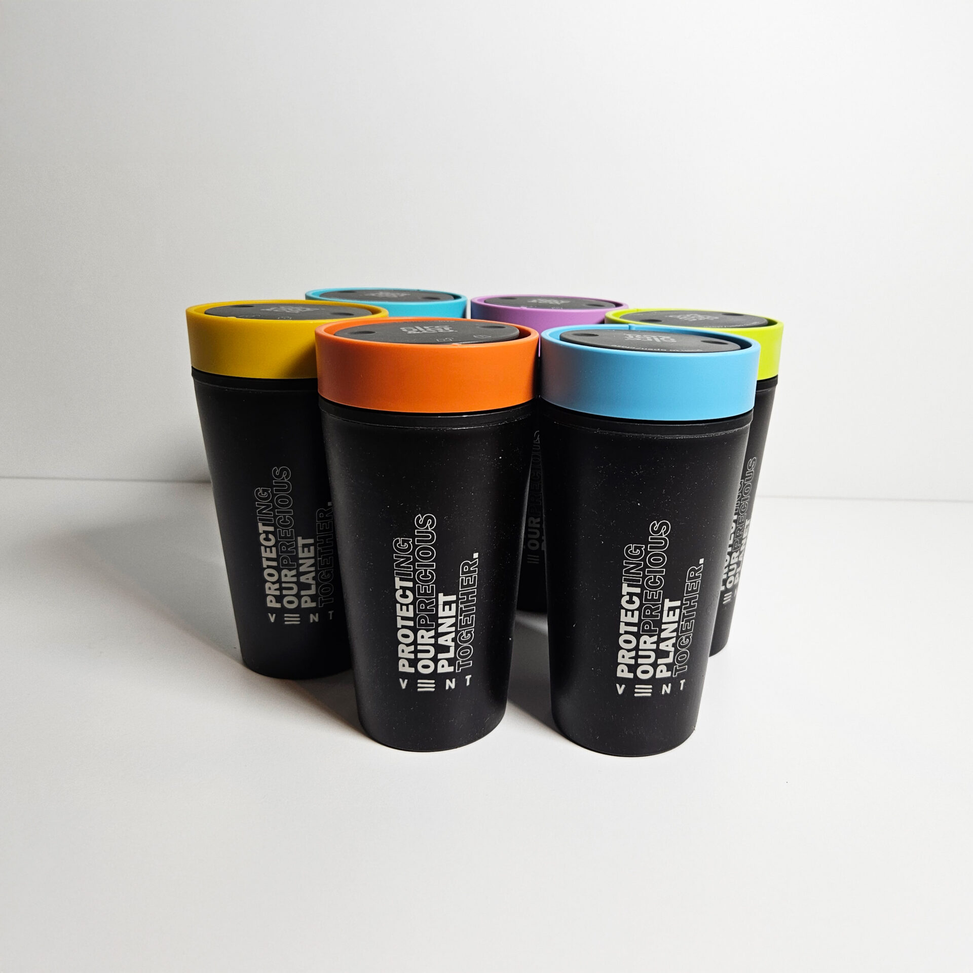 Reusable Travel Cup - Mustard Yellow - Recycled Paper - Image 7