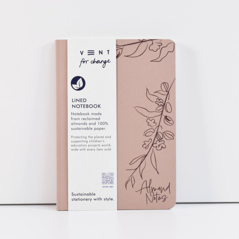 Almond notebook