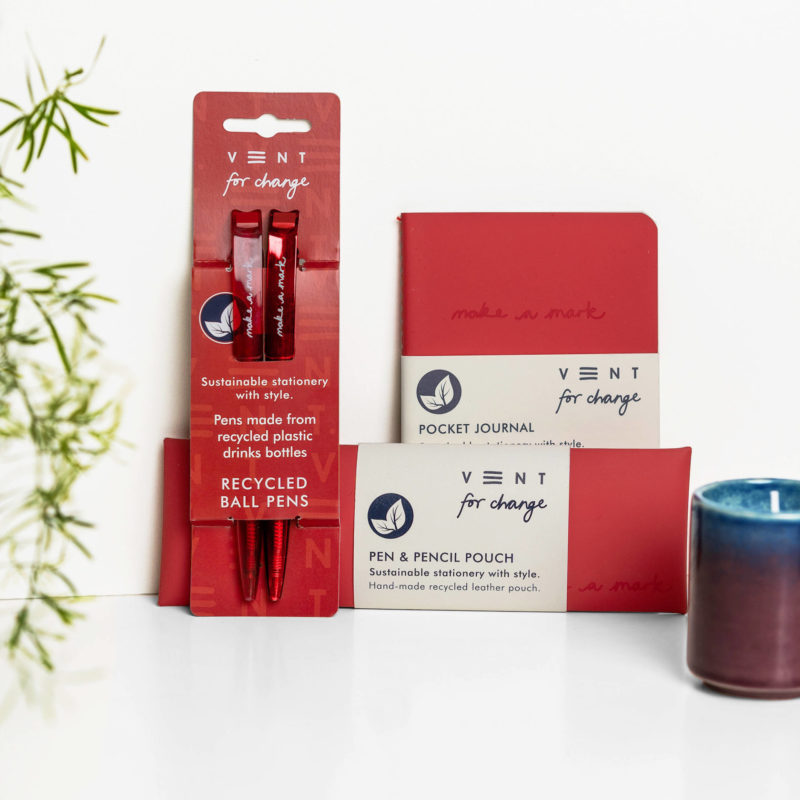 Mini Bundle - A6, pouch and pens - Red
