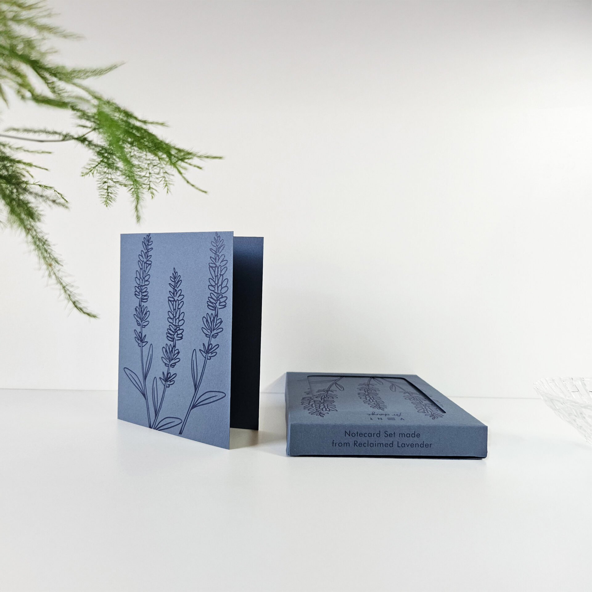 Notecard Set of 10 - Made from Lavender - Image 4