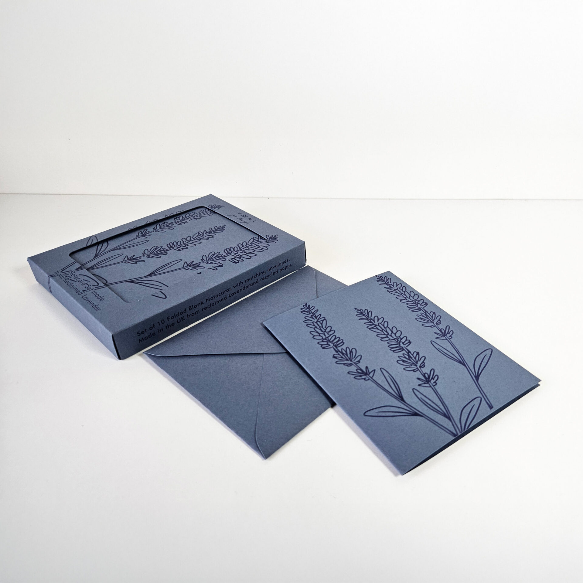 Notecard Set of 10 - Made from Lavender - Image 5
