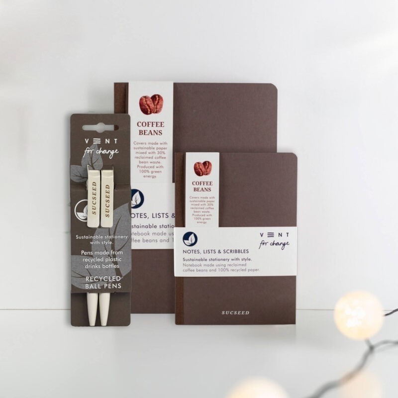 Recycled SUCSEED Notebook Set
